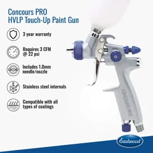 Concours Pro Paint and Detail Gun with Accessories