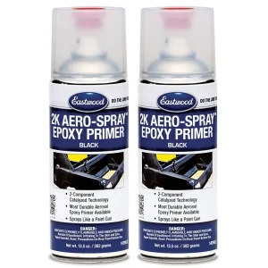 Eastwood 2K AeroSpray™ Spray Paint Epoxy Primer Black