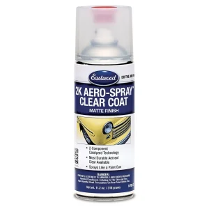 Eastwood 2K AeroSpray™ Spray Paint Matte Clear Coat Aerosol Spray Paint