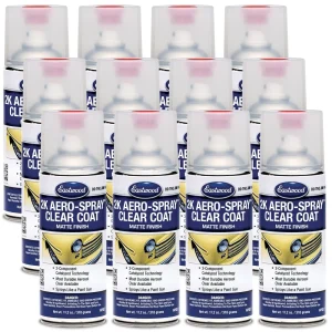 Eastwood 2K AeroSpray™ Spray Paint Matte Clear Coat Aerosol Spray Paint