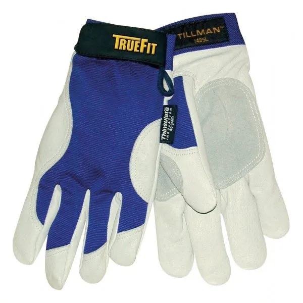 Tillman 1485 Top Grain Pigskin/Spandex Thinsulate Truefit Gloves (1 Pair)