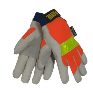 Tillman TrueFit Hi-Vis Insulated Pigskin Gloves #1486