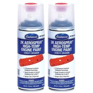 Eastwood 2K AeroSpray™ High Temp Ceramic Engine Paint Chevy Orange