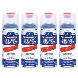Eastwood 2K AeroSpray™ High Temp Ceramic Engine Paint Chevy Orange