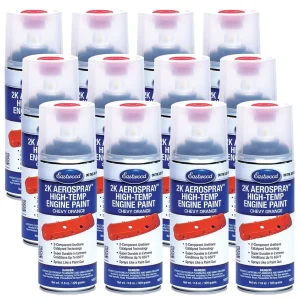 Eastwood 2K AeroSpray™ High Temp Ceramic Engine Paint Chevy Orange