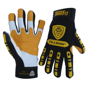 Tillman TrueFit Goatskin Work Gloves with TPR Pads #1494