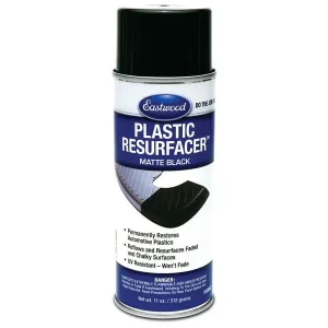 Eastwood Plastic Resurfacer Matte Black Aerosol