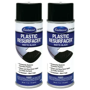Eastwood Plastic Resurfacer Matte Black Aerosol