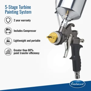 Eastwood 5-Stage Turbine Painting System – Powered by Apollo