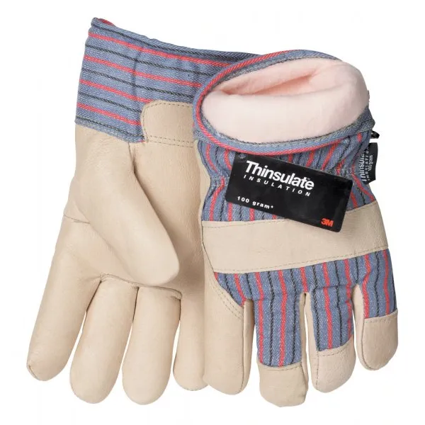 Tillman 1565 Top Grain Pigskin/Canvas Thinsulate™ Winter Gloves (1 Pair)
