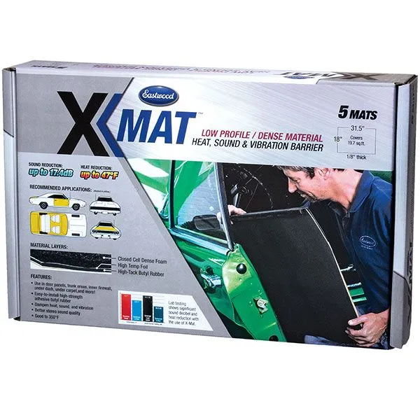 X-MAT® Low Profile Dense Mat 5 sheets 19.7 SQ FT