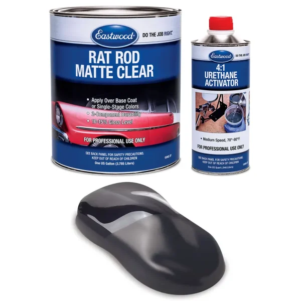 Eastwood 4:1 Rat Rod Matte Clear for Automotive Car Paint – Gallon +