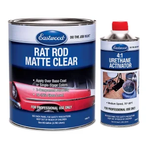 Eastwood 4:1 Rat Rod Matte Clear for Automotive Car Paint – Gallon +