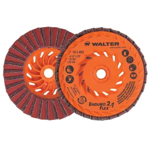 Walter 15I453 4.5″ 2-in-1 Enduro-Flex Flap Discs