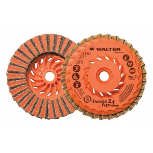 Walter 15I501 5″ Spin-On 2-in-1 Eduro-Flex Turbo Flap Disc