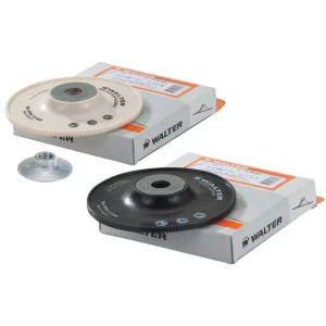 Walter 15M045 4.5″ White Turbo Action Backing Pad