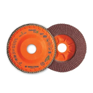 Walter 15Q462 4.5″ x 7/8″ 120 Grit Enduro-Flex Stainless Flap Discs