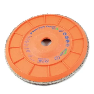 Walter 15Q712 7″ x 7/8″ 120 Grit Enduro-Flex Stainless Flap Discs