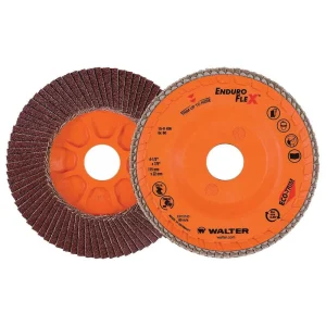 Walter 15R456 4.5″ x 7/8″ 60 Grit Enduro-Flex Flap Disc