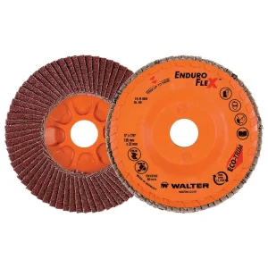 Walter 15R504 5″ x 7/8″ 40 Grit Enduro-Flex Flap Discs