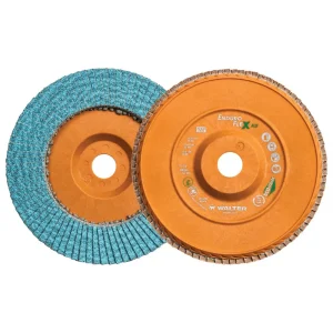 Walter 15U704 7″ x 7/8″ 40 Grit Enduro-Flex Alu™ Flap Disc