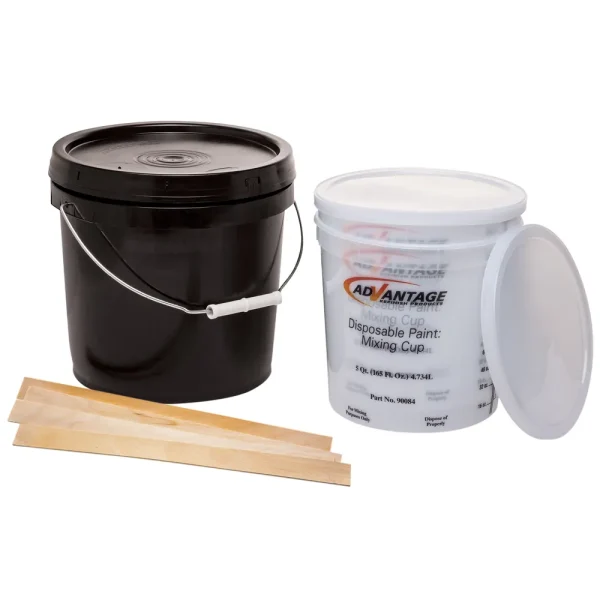 Eastwood Intermix System – Bucket – Mixing Cups – Mixing Sticks