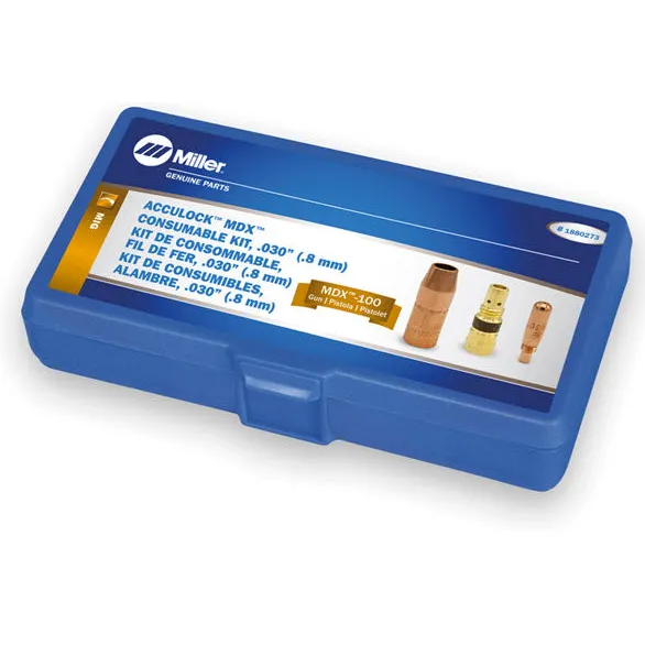 Miller MDX-100 Acculock MDX .030 Consumables Kit 1880273