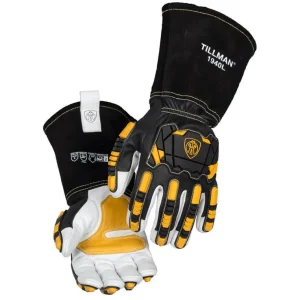 Tillman A2 Impact/A4 Cut Resistant MIG Welding & Metal Working Gloves 1940