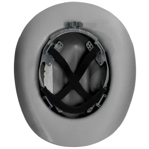 Jackson Grey Western Outlaw Hard Hat 19525