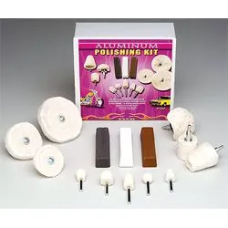 Aluminum Polishing Kit 13 pc set