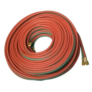 Best Welds Grade R Twin-Line Welding Hose, 3/8″ x 25′, BB Fittings | 907-LB258