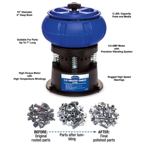 Eastwood 5 Lb Vibratory Tumbler With Media