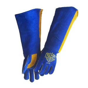 TRUST 2016L 21″ STICK WELDING GLOVES LARGE, PREMIUM, SIDE SPLIT COWHIDE, 6/PACK