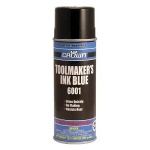 Crown 6001 TOOLMAKERS INK BLUE (12 Cans)