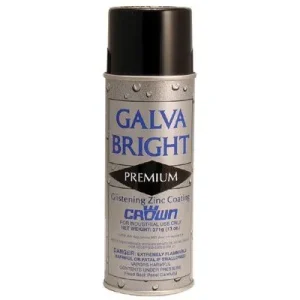 Crown 7008 Galva Bright Premium, 16 oz Aerosol Can (12 Cans)