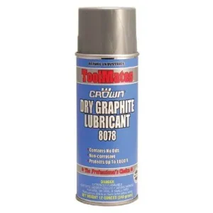 Crown 8078 Dry Graphite, 12 oz Aerosol Can (12 Cans)
