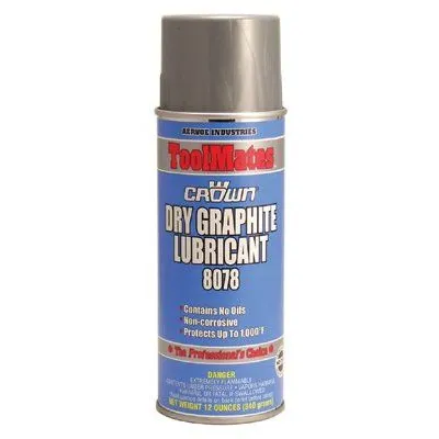 Crown 8078 Dry Graphite, 12 oz Aerosol Can (12 Cans)