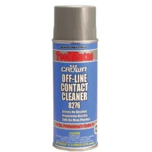 Crown 8276 Off-Line Contact Cleaners, 10.9 oz Aerosol Can (12 Cans)