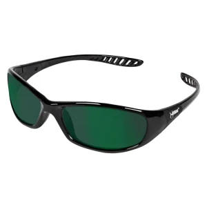 KleenGuard™ 20544 V40 Hellraiser™ Safety Glasses, IRUV Shade 3.0 Lenses, Black Frame, Unisex for Men and Women