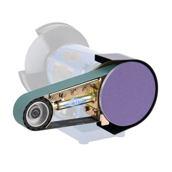 Multitool 2 x 36 Inch Belt Grinder with 7 Inch Disc Sander Attachment