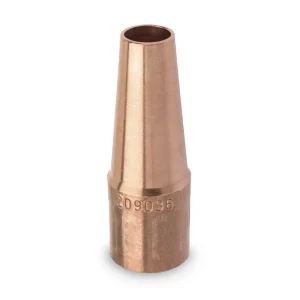 MILLER 209036 Nozzle, 1/2″ Orfice, Tapered, H.D., Copper
