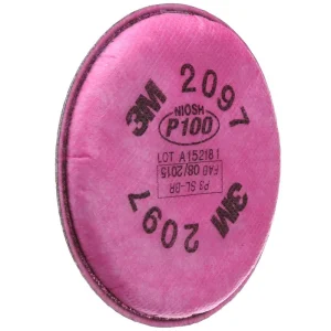 3M Particulate P100 Replacement Filter w/Odor Relief 2097