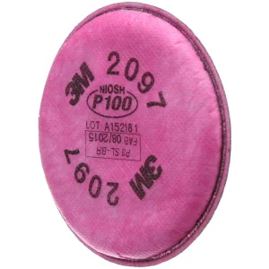 3M Particulate P100 Replacement Filter w/Odor Relief 2097