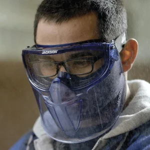 Jackson Safety 21000 GPL500 Safety Goggles – Anti-Fog – Clear Lens