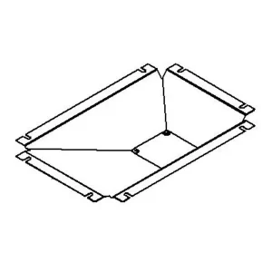 CertiFlat 36 Inch x 48 Inch Plasma Table Slag Bed SB3648
