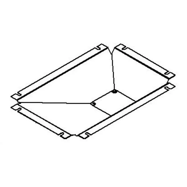 CertiFlat 36 Inch x 48 Inch Plasma Table Slag Bed SB3648