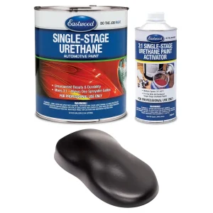Eastwood Rat Rod Satin Black 3:1 Single Stage Automotive Car Paint – Gallon