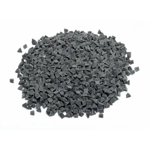 Tumbler Media 1/4 Inch Brown Plastic Medium Cut Pyramids 2 lbs