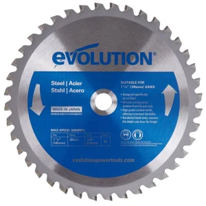 Evolution 7.25 Inch Steel Cutting Replacement Blade