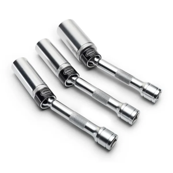 Eastwood 3 Piece Magnetic Spark Plug Socket Set